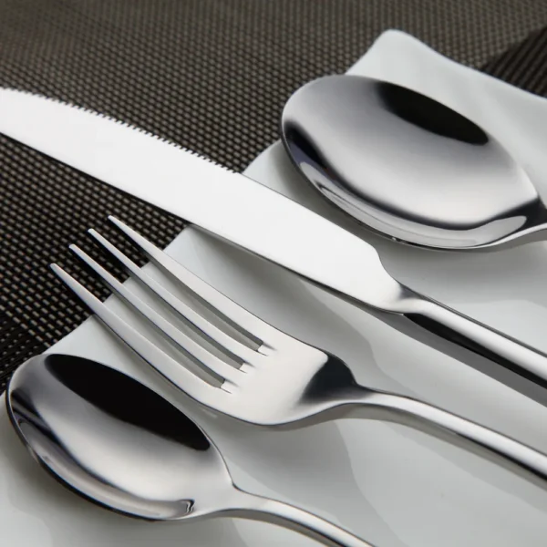 Custom Restaurant Hotel Wedding Tableware Flatware Set Spoons and Forks Knife High Quality 304 Stainless Steel Cutlery Set - Image 3