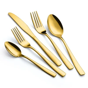 Gold Flatware Sets