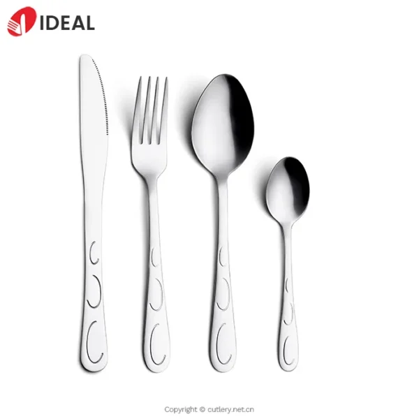 Hot Product Nordic Stainless Steel Cutlery Set Kitchen Spoon Stainless Steel Cutlery Set