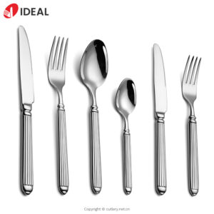 Luxury Gold Cutlery Set Stainless Steel Knife Fork Spoon Silverware Wedding Flatware Set