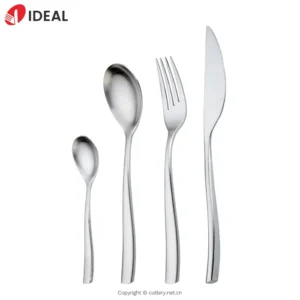 Hotel Cutlery Set Thick Handle Stainless Steel Silverware-Simplicity Spoon Knife Fork