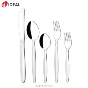 Mirror Polish Stainless Steel Flatware Set Luxury Dining Cutlery