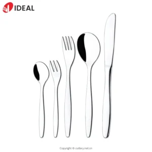 Mirror Polished 304 Stainless Steel Tableware Knife Fork Spoon Set