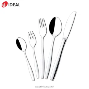 304 Stainless Steel Dinner Set Mirror Finish Knife Fork Spoon