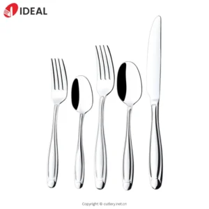 304 Stainless Steel Handcrafted Engraved Flatware Set for Wedding