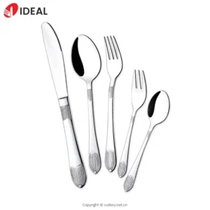 Cheap Price Stainless Steel Dinnerware Modern Knife Fork Spoons Custom Silverware Table Cutlery Sets for Restaurant