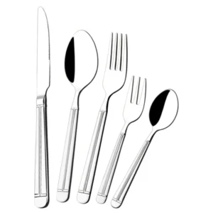 Handmade High-quality Thick Heavy Silverware Flatware Set Home Hotel Cutlery Set Stainless Steel Utensils for Dinner Party
