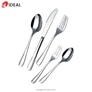 Stainless Steel Cutlery Set Elegant Mirror Finish Design for Traditional Tables