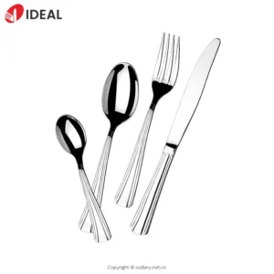 Dinner Set 18/0 Stainless Steel Flatware Sets Party Silverware Flatware Wedding Cutlery