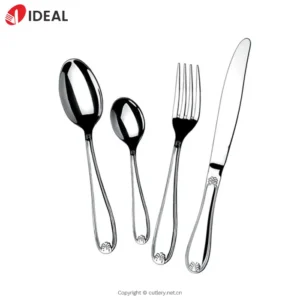 Handmade High-quality Thick Heavy Silverware Flatware Set Home Hotel Cutlery Set Stainless Steel Utensils for Dinner Party