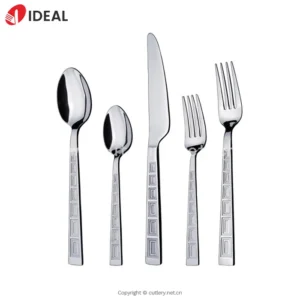 Modern Luxury 304 Stainless Steel Flatware Set Mirror Polished Gold Spoon Silverware Dishwasher Safe Reusable for Weddings