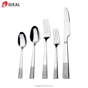 Elegant Stainless Steel Flatware Set with Lightweight Construction and Polished Designs for Weddings and Upscale Meals