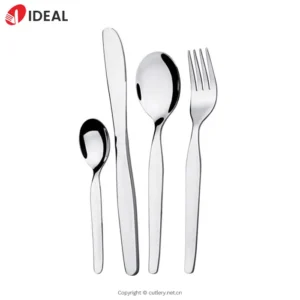 High Quality Stainless Steel Personal Luxury Silverware Fork Knife and Spoon Cutlery Set