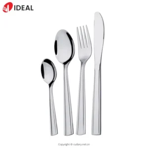Wholesale Hotel Cutlery Set Mirror Stainless Steel Gold Spoon Restaurant Tableware Utensil Wedding Flatware Set