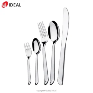 Manufacturer Stainless Steel Silver Mirror Polished Simple Cutlery Wholesale Flatware Sets for Hotels & Restaurants