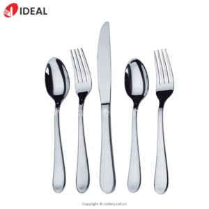 Modern Design Stainless Steel Cutlery Set Food Grade Flatware Dinner Knife Fork Spoon Tea Spoon