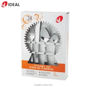 Cutlery Set Juego De CublertosStainless Flatware Set 24pc