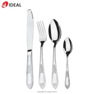 Hot Selling Stainless Steel Hotel Thickened Steak Knife And Fork Spoon Tableware Set