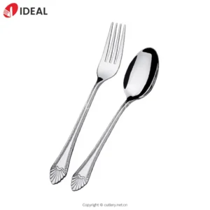 Stainless Steel Flatware Set Mirror Polished Cutlery Utensil Dinner Fork Spoon Eating Tableware for Hotels