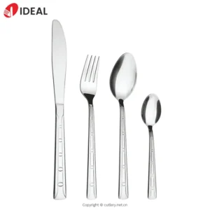 Stainless Steel Dinnerware Sets High-grade Knife Fork and Spoons Cutlery Kits Pattern Tableware