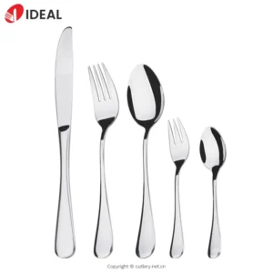 Stainless Steel Tableware Western Style Steak Knife Fork Spoon Set
