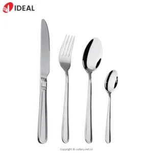 Durable Premium Stainless Steel Flatware Set Silver Polished Cutlery for Home Tableware