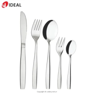 High Quality Stainless Steel Flatware Set Restaurant Tableware-Spoons Forks and Dessert Cutlery