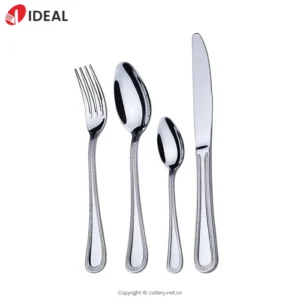 Wholesale Handmade Modern Stainless Steel Flatware Reusable Silver Polished Cutlery Set