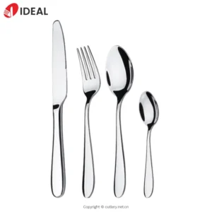 Wholesale Custom Wedding Flatware Stainless Steel Gold Gift Cutlery Set for Party