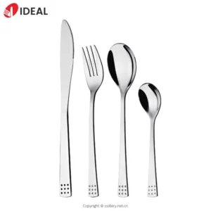 Modern 304 Stainless Steel Mirror Polish Cutlery Set Knife Fork Spoon