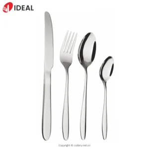 Classic Restaurant Hotel Cutlery 18/10 Flatware Silver Knife Spoon Fork Set
