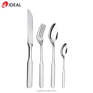 Kitchenware and Dinnerware Accessories Luxurious Style Metal Cutlery Sets Cutlery Stainless Steel Customized Spoon