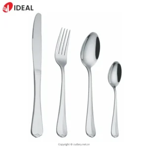 Inexpensive Metal Cutlery Handmade Table Top Classic Stylish Wholesale Fancy Traditional Luxury Stainless Steel Cutlery Set