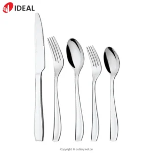Ready to Ship High Quality Food Grade Mirror Sivle Tablerware 304 Stainless Steel Stolne Polish Flatware Set