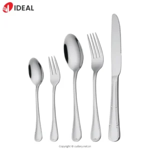 Heavy Premium Grade Flatware Set Vintage Wedding Silver Cutlery Wholesale Spoon Fork Knife Stainless Steel Home Set