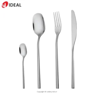 Skillful Manufacture Modern Flatware Forks Spoon Knife Sets Good Sale Unique Silverware Stainless Sets for Restaurant