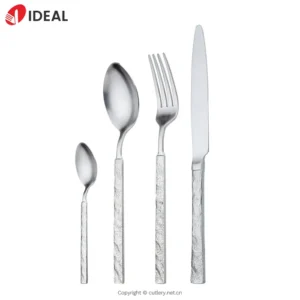 Marble Stripes Handle Knife Spoon Fork High-level Restaurants Stainless Steel Wedding Gift Cutlery Set