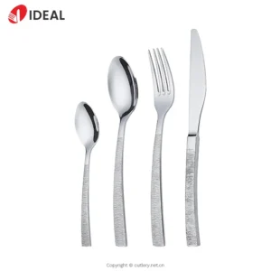 Heavy Handle High Quality Unique Stainless Steel Cutlery,Thick Flatware Silverware Set Wholesale